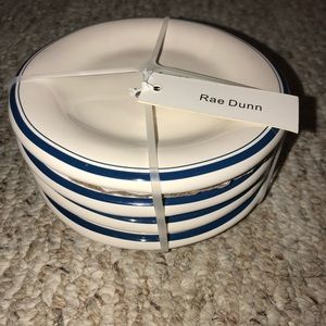 Rae Dunn appetizer plates-set of 4
